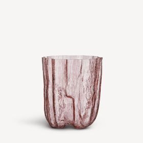 Crackle vase pink 270mm