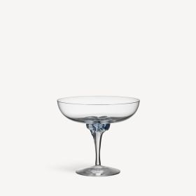 Sugar dandy coupe champagne glass blue 32cl