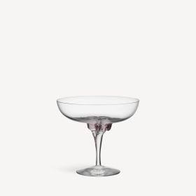 Sugar dandy coupe champagne glass pink 32cl