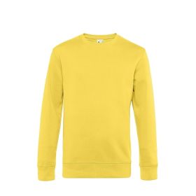 KING Sweatshirt Med Rund Hals, unisex Gul