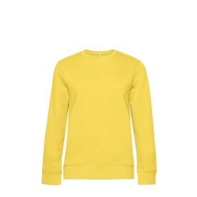 QUEEN Sweatshirt Rund Hals, kvinder Gul