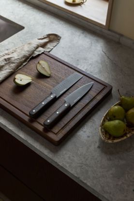 2-pak køkkenknive Sort