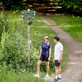 iwear OSLO ACTIVE t-shirt, Dame Navy