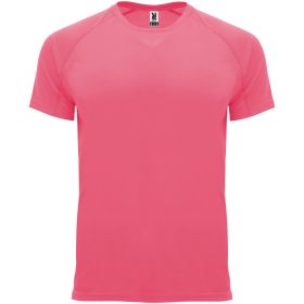 Bahrain kortærmet sports t-shirt til børn Fluor Lady Pink