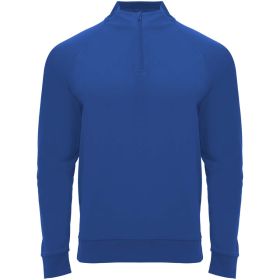 Epiro langærmet sweatshirt med kvart lynlås til børn Blå