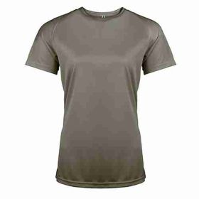 Kortærmet Sports T-shirt Til Kvinder Green Olive