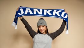 Supreme strikket tørklæde