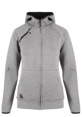 Disrupter hoodie women Grå meleret