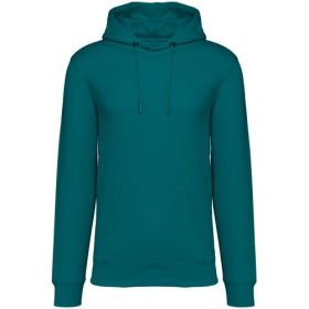Hættetrøje, unisex Peacock Green