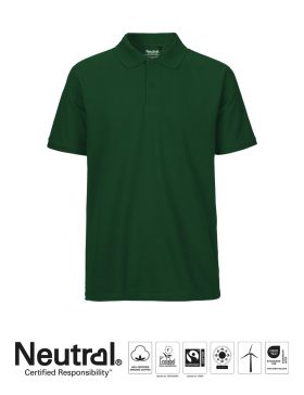 Mens Classic Polo Flaskegrøn