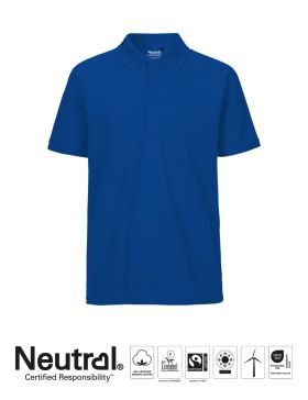 Mens Classic Polo Blå