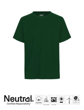 Regular T-shirt Flaskegrøn