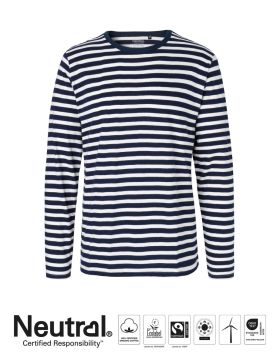 Mens Long Sleeve T-shirt Blå