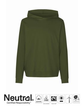 Unisex Jersey Hoodie Militær