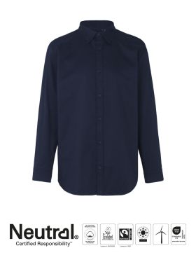 Mens Twill Shirt Navy