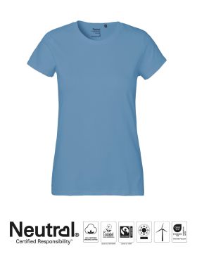 Ladies Classic T-shirt Dusty Indigo