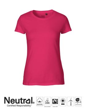 Ladies Fit T-shirt Lyserød