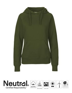 Ladies Hoodie Militær