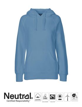 Ladies Hoodie Dusty Indigo
