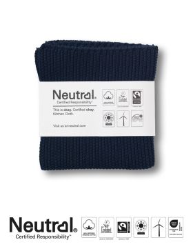 Pearl Knit Kitchen Cloth (Pack of 2 pieces) Navy