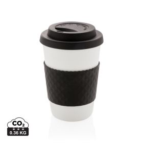 Genbrugelig kaffekop, 270 ml Sort