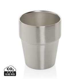 Clark RCS dobbeltvægget kaffekop 300ML Sølv