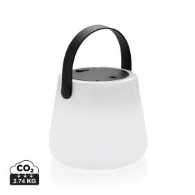 Solar Glow RCS genanvendt plast USB-opladelig udendørslampe