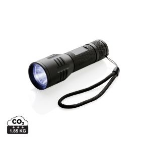 3W CREE lygte medium Sort