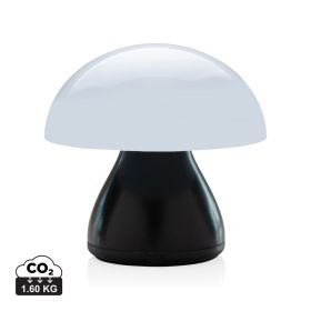 Luming USB opladelig bordlampe af RCS genanvendt plastik Sort