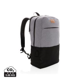Moderne 15.6" USB & RFID laptop taske PVC fri