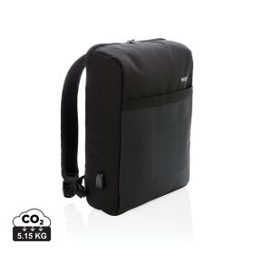Swiss Peak 15" tyverisikker RFID & USB rygsæk PVC fri