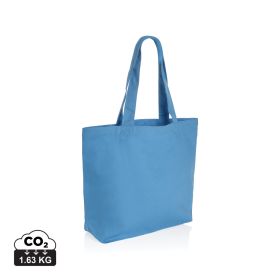 Impact Aware™ 240 gsm rcanvas shopper m/lomme ufarvet Turkis