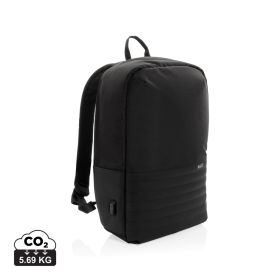 Swiss Peak AWARE™ RFID tyverisikker 15.6' laptop rygsæk Sort