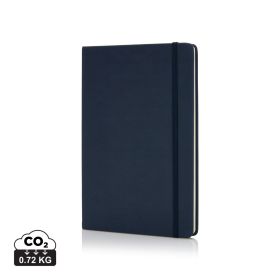 Luksus hardcover PU A5 notesbog Marineblå