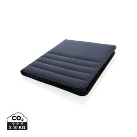 Impact AWARE™ rPET A4 portfolio med lynlås Marineblå