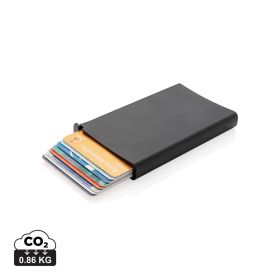 Standard aluminiums RFID kortholder Sort