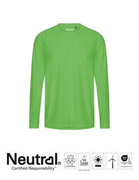 Recycled Performance LS T-shirt Lime