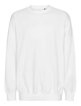 Tiger Cotton Oversized Sweatshirt Hvid
