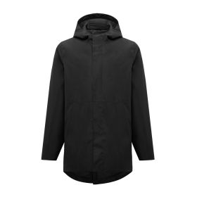 IQONIQ Thelon parka i genanvendt polyester sort