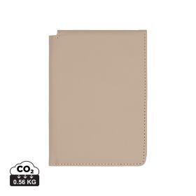 VINGA Baltimore RCS genanvendt polyester RFID-pasetui Beige