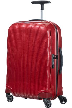 Cosmolite Suitcase 4 wheels 55cm Rød