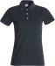 Stretch Premium Polo Women Antracit Melange