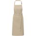 Andrea 240 g/m² forklæde med justerbar nakkestrop Oatmeal
