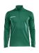 Progress Halfzip Ls Tee M Team Green