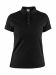 Casual Polo Pique W Black