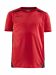 PRO Control Impact Ss Tee Jr Bright Red/Black