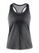 ADV Essence Singlet W BLACK MELANGE