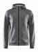 CORE Soul Full Zip Hood M Dk Grey Melange