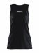 Rush Slim Singlet W Black