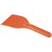 Chilly large recycled plastic ice scraper Orange